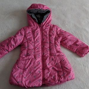 Winter puffer coat little girl sz 3T